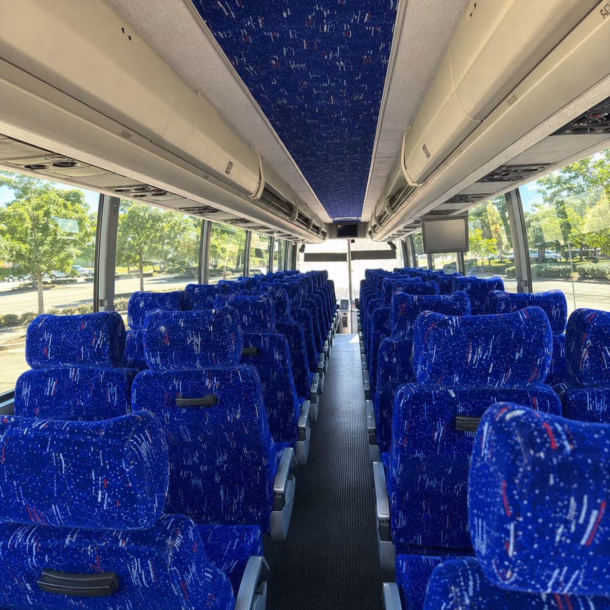 charter buses to selfridge air national guard base and tacom from royal oak