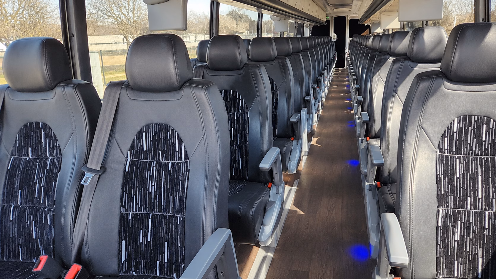 royal oak wedding transportation onboard seating